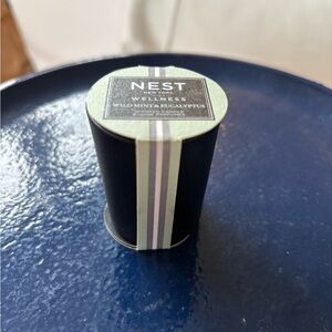NEST Fragrances Wellness Mini Candle Wild Mint and Eucalyptus.